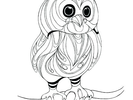 440x330 Baby Owl Coloring Pages Elegant Baby Owl Coloring Pages Image Page