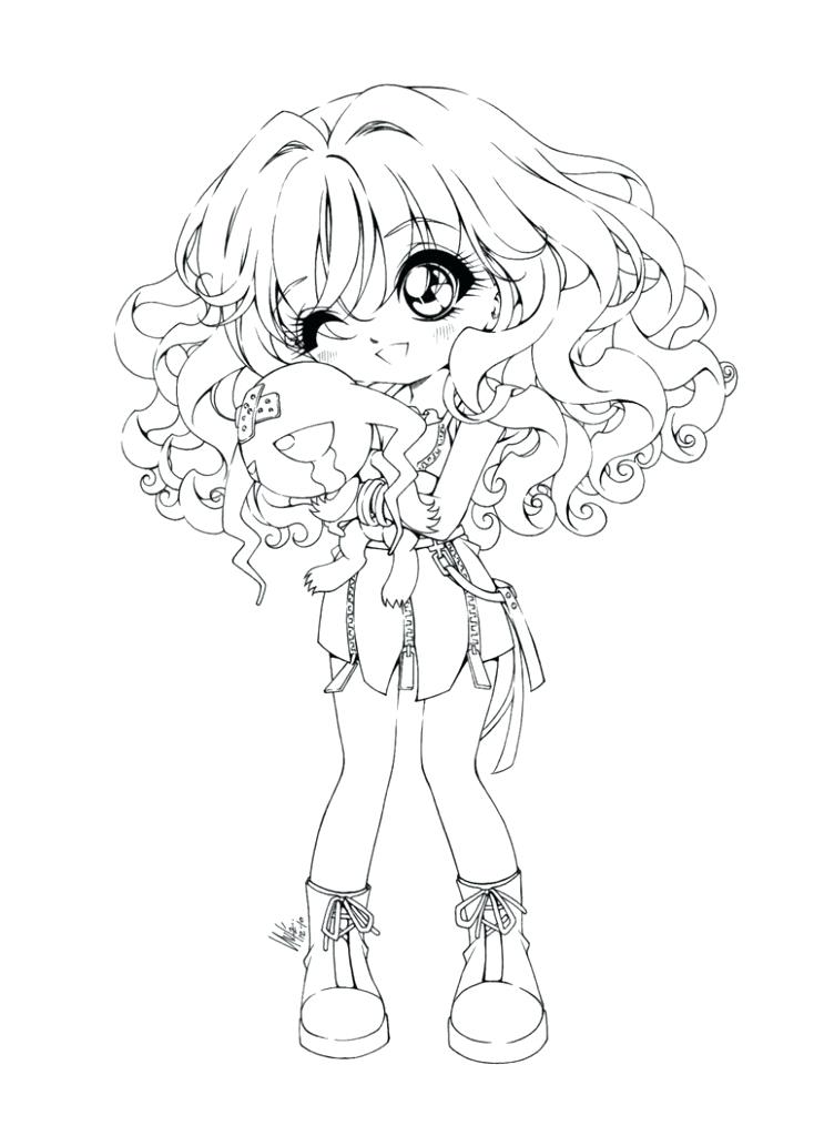 Cute Chibi Coloring Pages