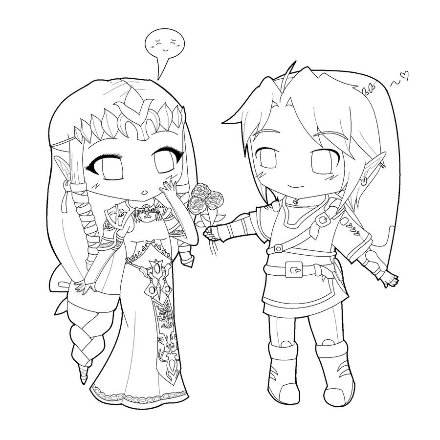 900x900 Cute Chibi Coloring Pages Free Coloring Pages For Kids (28