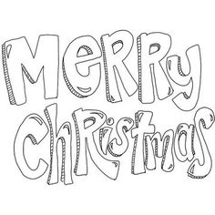236x236 Merry Christmas Coloring Pages, Printables For Kids, Adults, Free