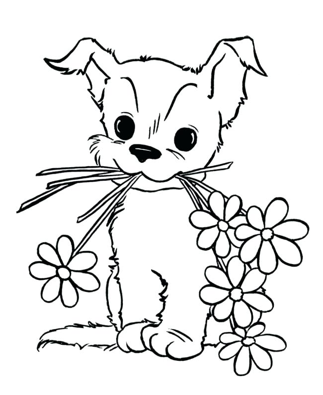 650x796 Puppy Coloring Pages Printable Dog Pictures Puppy Coloring Page