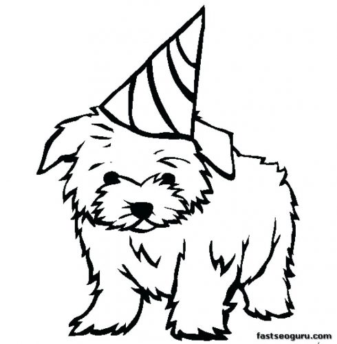 490x500 Coloring Pages Puppy Coloring Page. Christmas Puppy Coloring