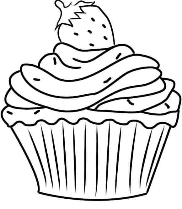 580x669 New Coloring Pages Cupcakes 17 About Remodel Cute Coloring Pages
