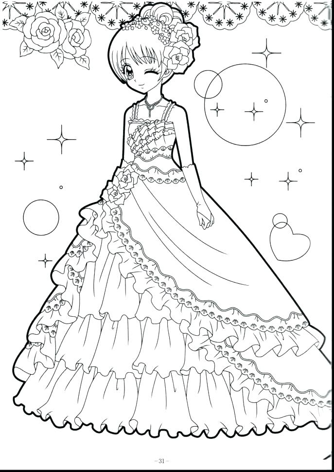 687x970 Cute Coloring Pages For Girls Coloring Pages For Girls Cute