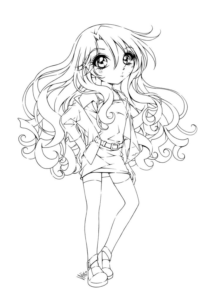 736x1037 Great Cute Coloring Pages For Girls 84 In Ree