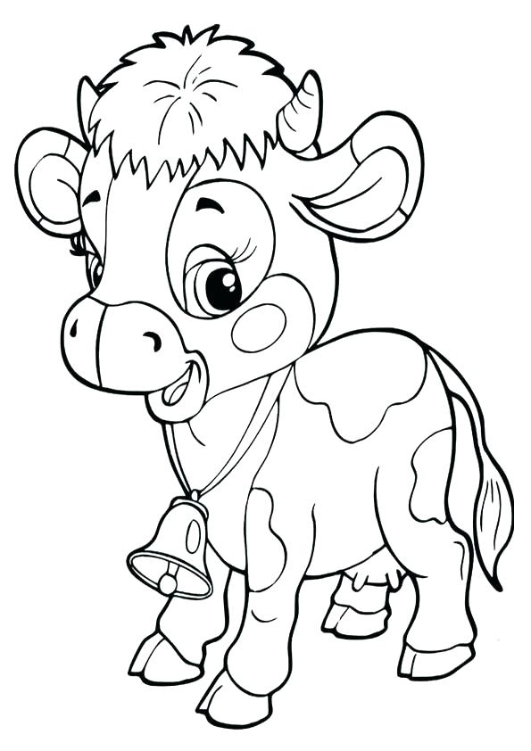 595x842 Cow Coloring Pages Cow Coloring Book Cow Coloring Page Cute Cow