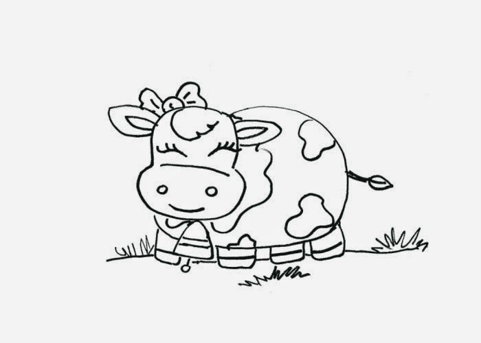 700x500 Cute Cows Coloring Pages Free Coloring Pages And Coloring Books