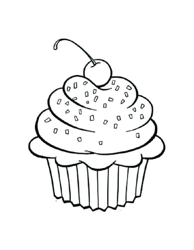 650x840 Cute Cupcake Coloring Pages Coloring Pages Of Cupcakes As Well As