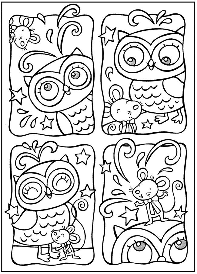 Cute Design Coloring Pages