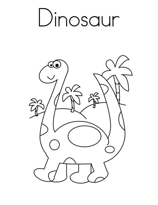 600x776 Drawing A Dinosaur Cartoon A Funny Drawing Of Sauropods In Cartoon