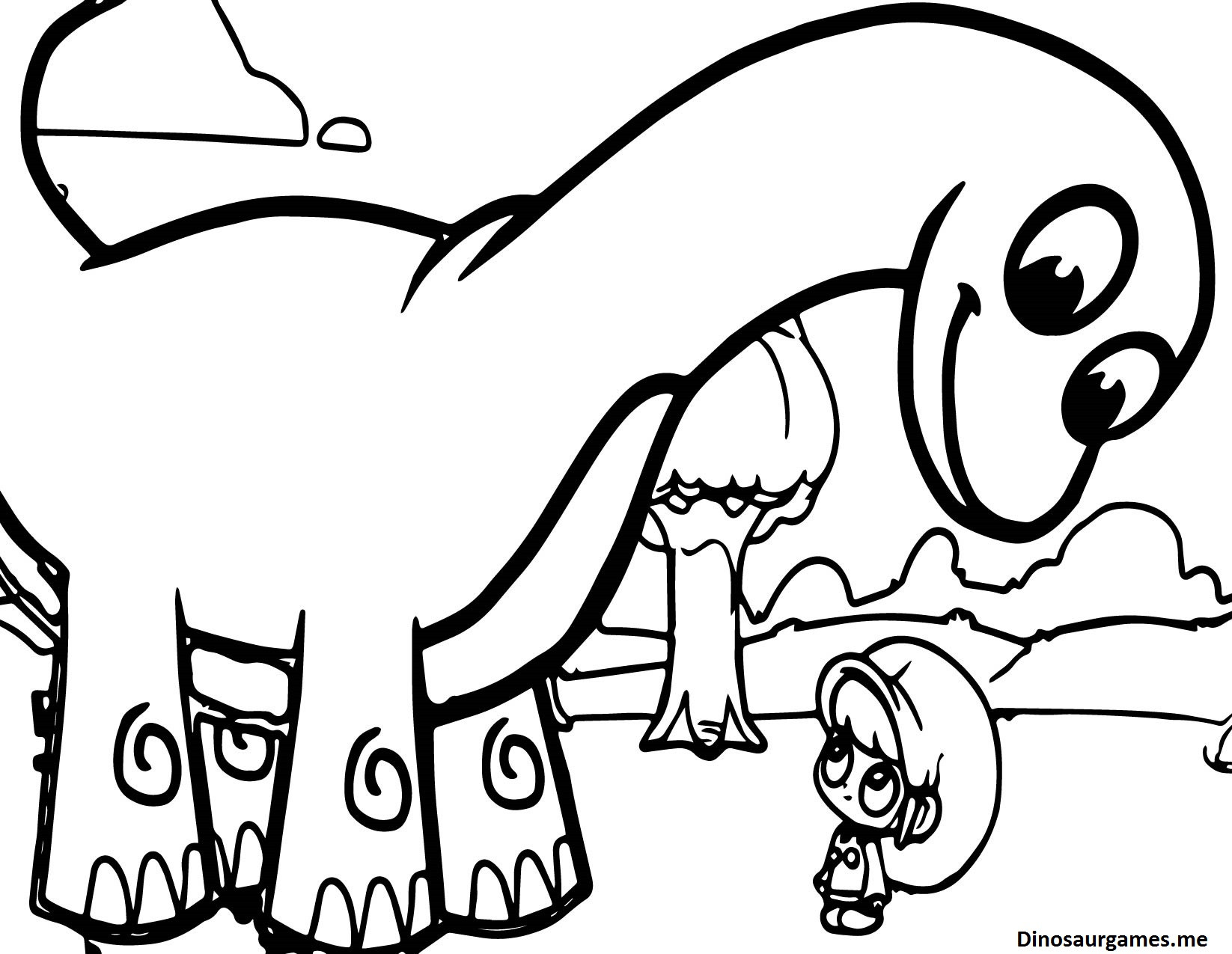 1646x1275 Mila And Mophle My Cute Dinosaur Coloring Page Pages Unusual Acpra