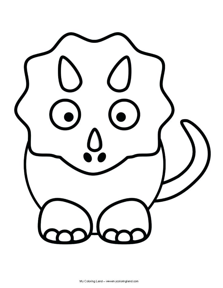 728x942 Free Printable Cute Dinosaur Coloring Pages Kids Coloring Coloring