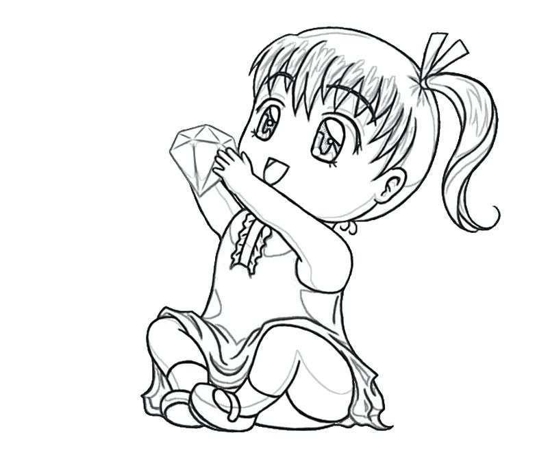 800x667 Ideal Cute Coloring Pages Print Girl Luxury For Picture Page