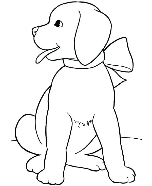 600x734 Dogs Coloring Pages Realistic Dog Coloring Pages Cute Dogs