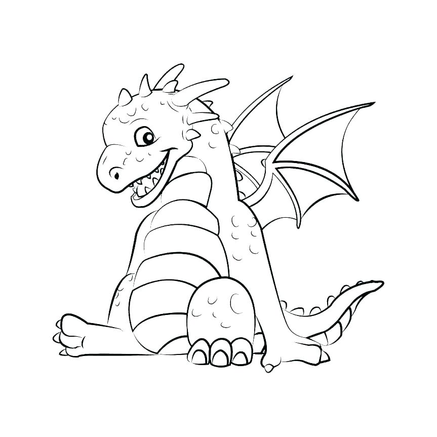 863x863 Dragon Printable Coloring Pages Baby Dragon Coloring Pages Dragon