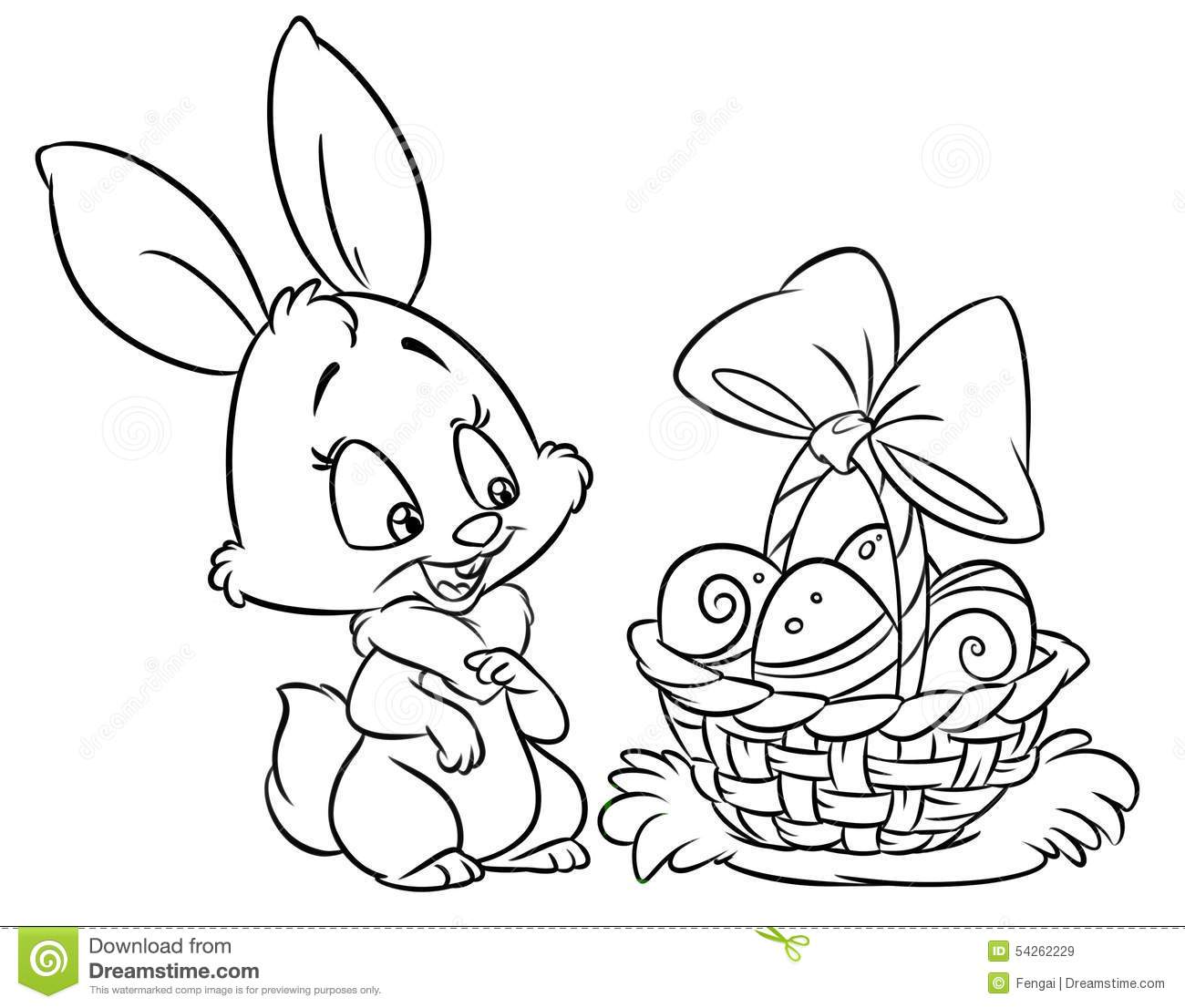 1300x1106 Easter Bunny Coloring Page Pages Printable To Cure Kids