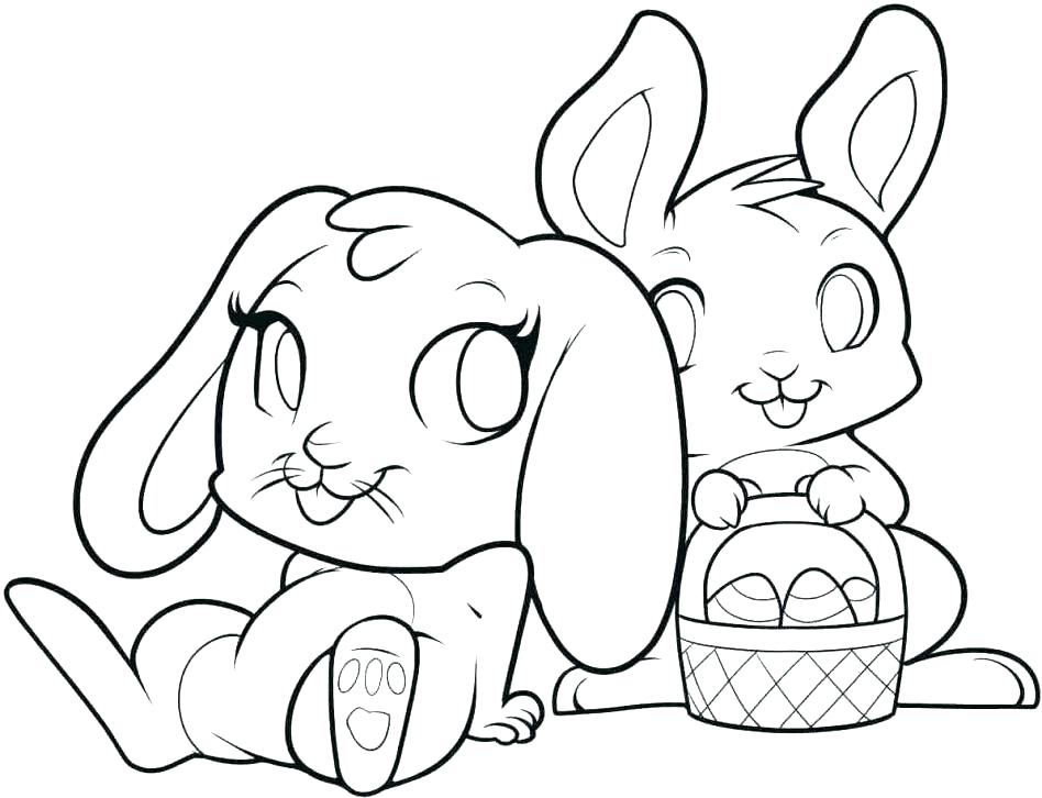 948x726 Easter Bunny Coloring Sheet Cute Coloring Pages Cute Coloring