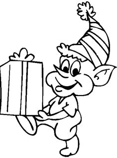 236x319 Pictures Christmas Elves Coloring Pages Embroidery