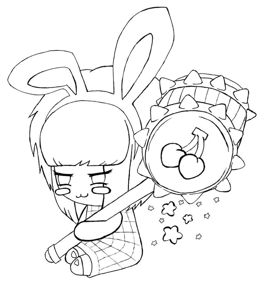855x935 Emo Coloring Pages