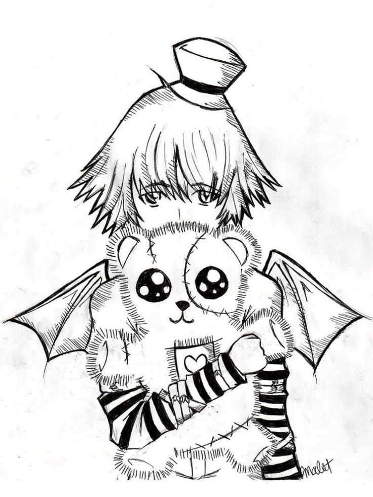 736x981 Appealing Emo Coloring Pages To Print Girl Anime Boy Love Couple
