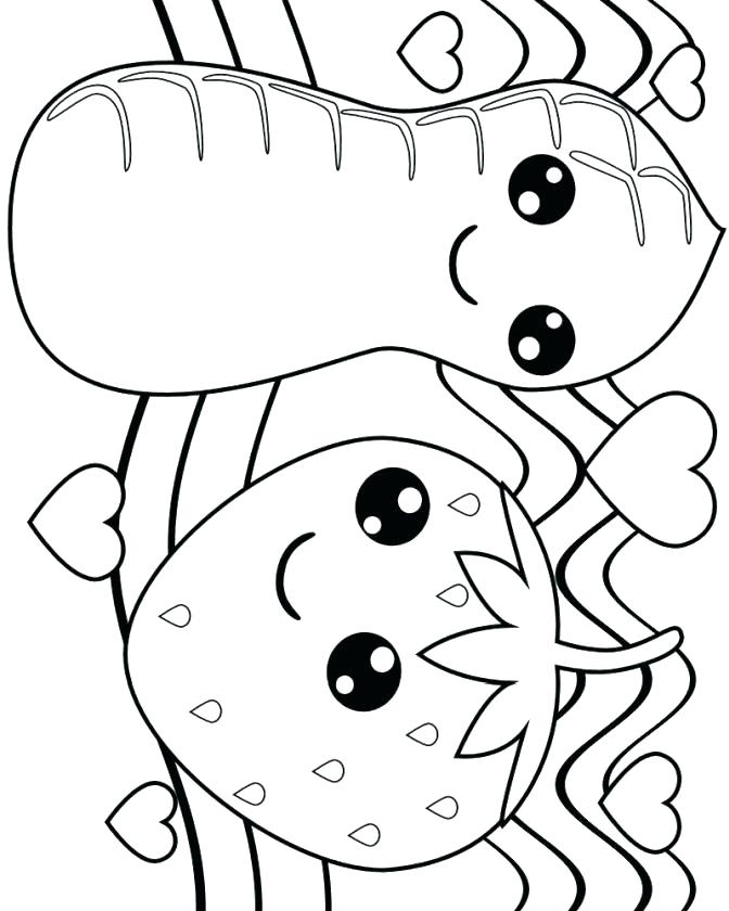 672x840 Coloring Pages Of Food Icontent