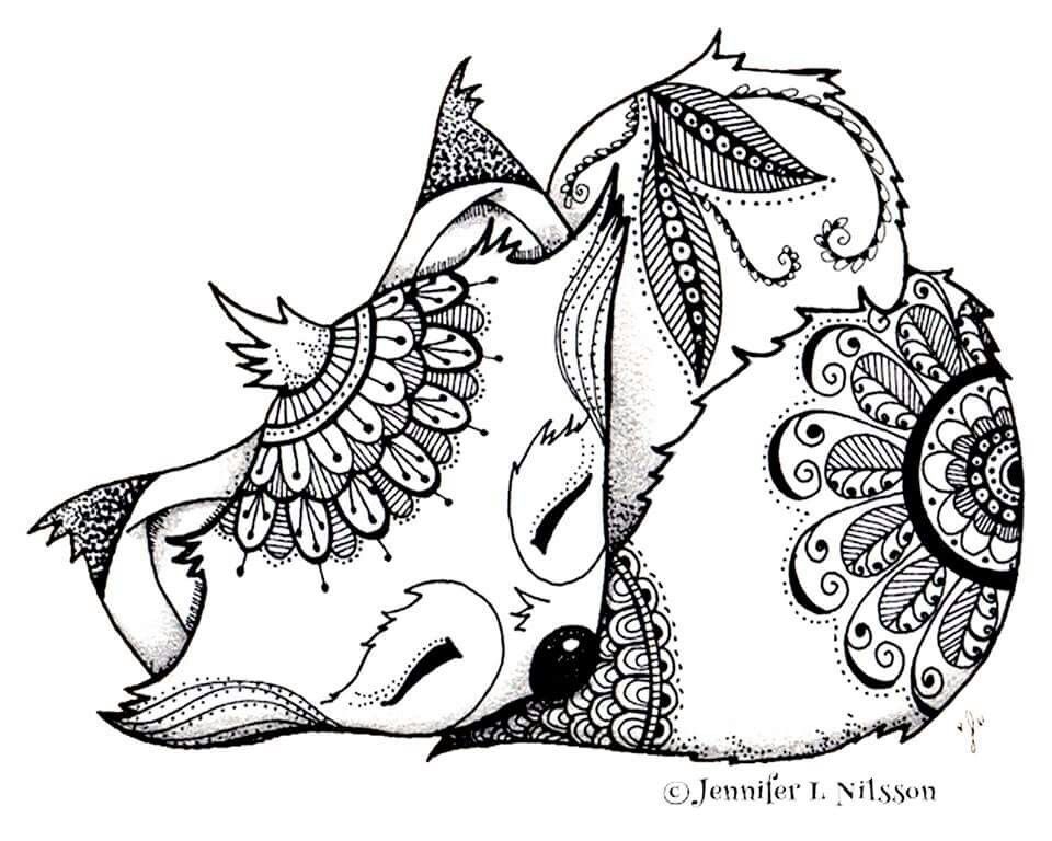 960x768 Fox Coloring Page Cute Fox Fox .xxx Foxes