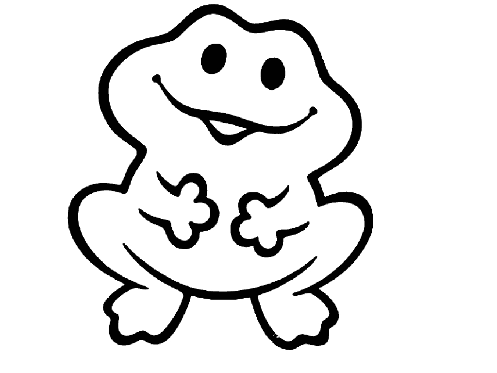 1024x768 Cute Frog Coloring Pages Book Free Download Best 22 1024 768 20