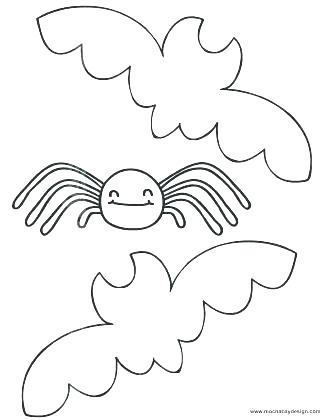 325x420 Free Printable Halloween Ghost Coloring Pages Page
