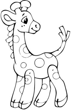 236x367 Baby Giraffe Coloring Pages Amazing Baby Giraffe Coloring Page