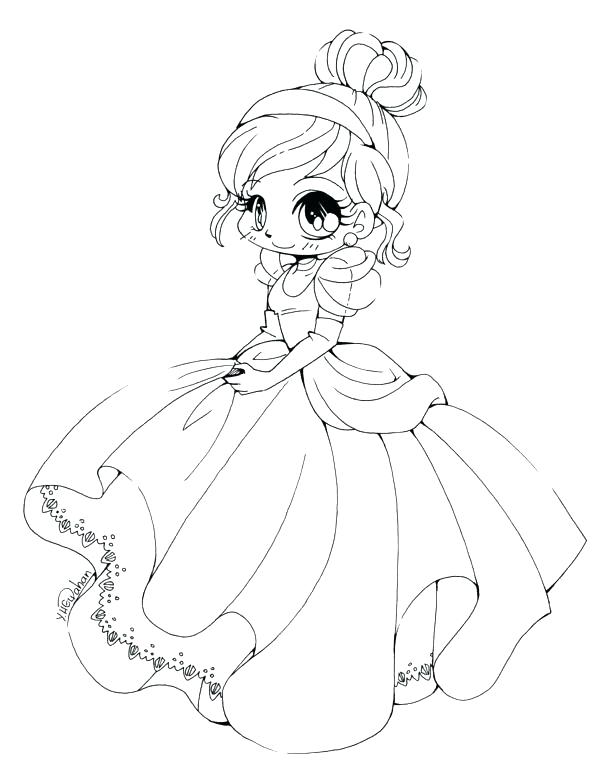 Cute Girl Coloring Pages