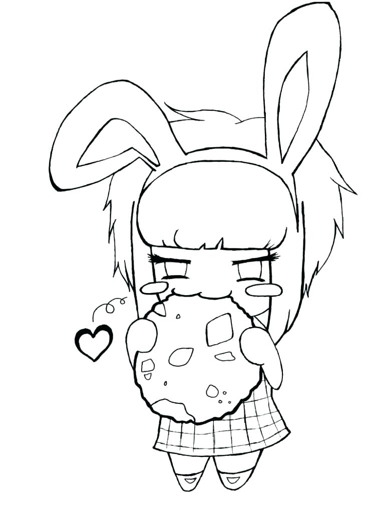 739x1024 Cute Anime Coloring Pages Wallpaper Coloring Pages Line Girl