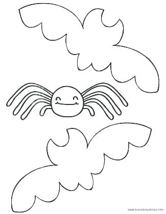 325x420 Cute Halloween Coloring Pages Free Icontent