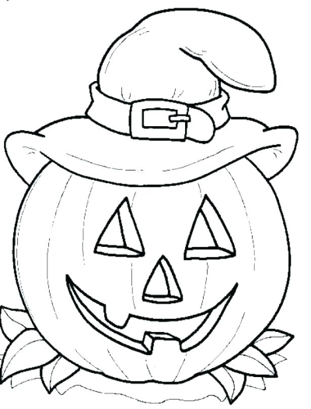 615x807 Cute Halloween Coloring Pages Printable Color By Number Medium