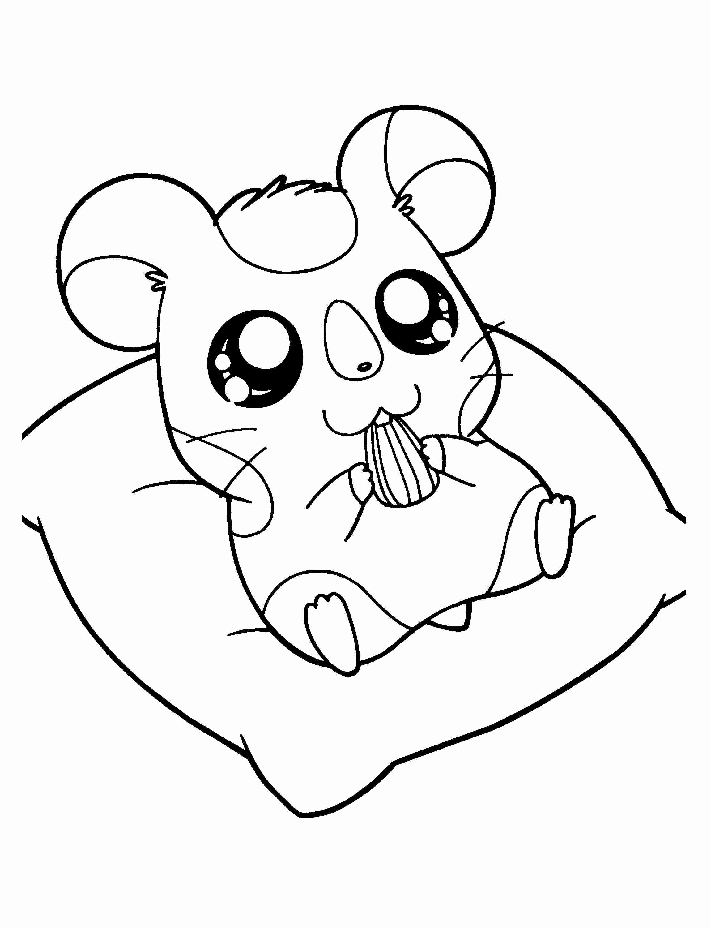 2300x3000 Cute Hamster Color By Number Free Printable Coloring Pages
