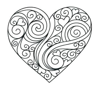361x345 Heart Coloring Pages Coloring Page Of A Heart Human Heart