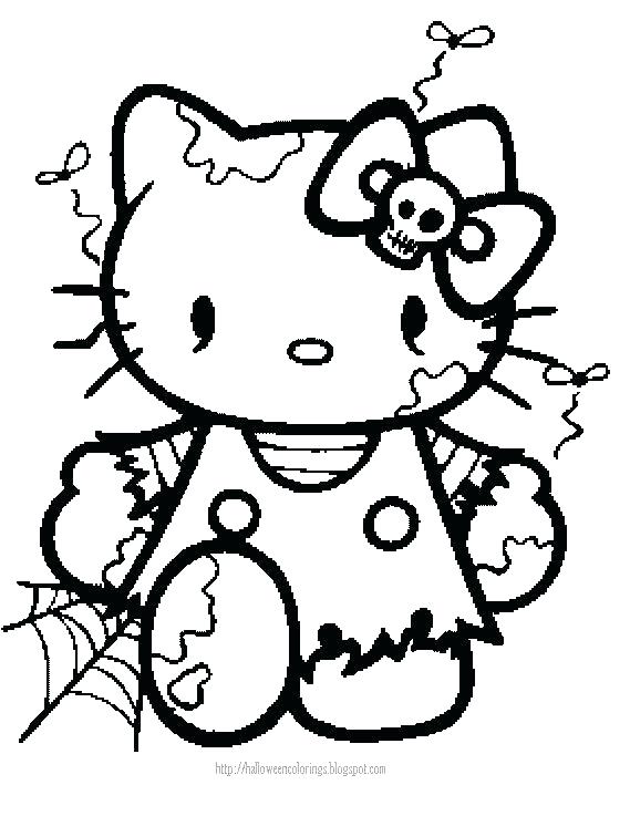 569x737 Hello Kitty Coloring Pages Hello Kitty Coloring Pages Bad Kitty