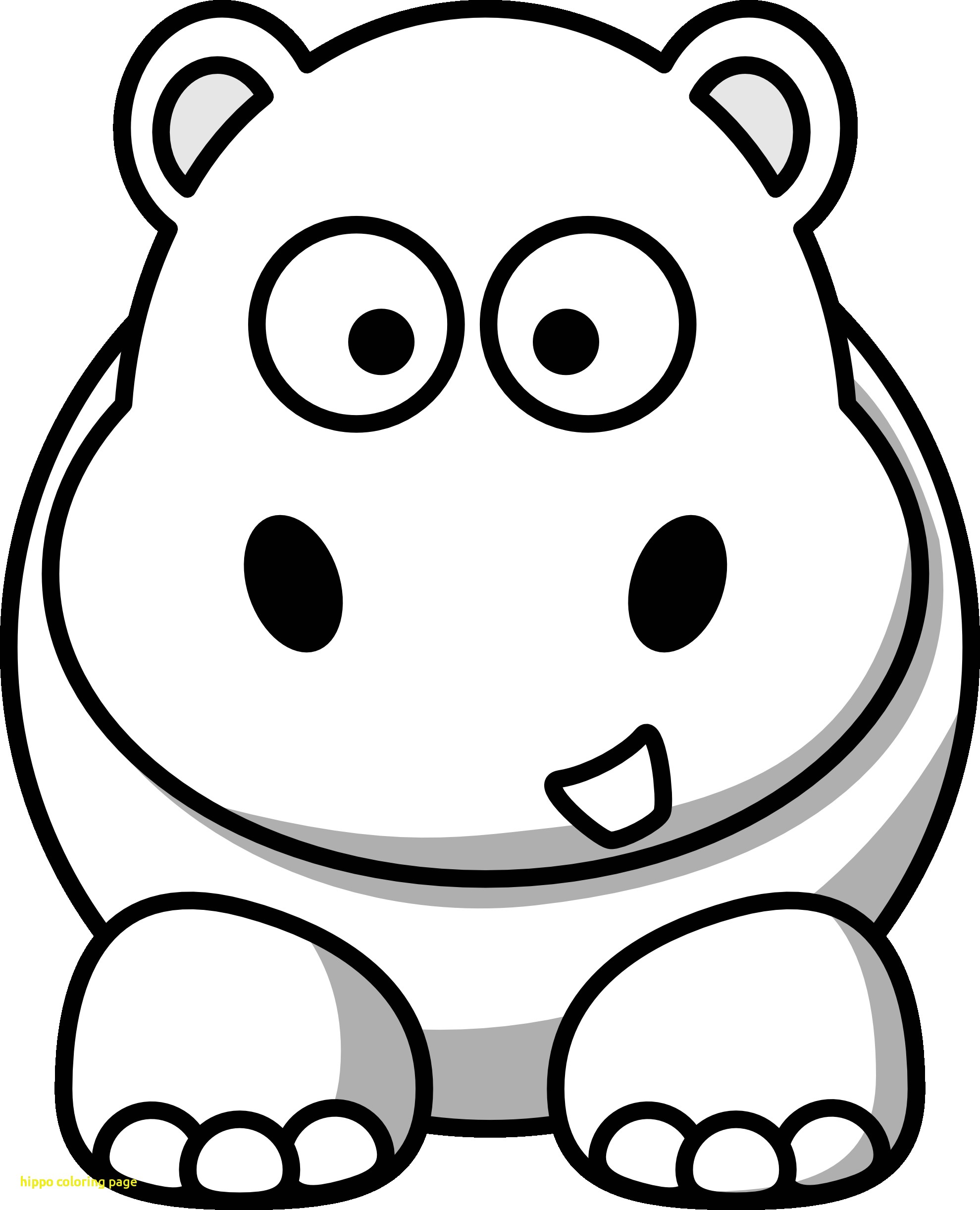 1979x2443 New Coloring Pages Of Cute Hippos