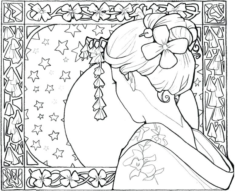775x631 Coloring Cute Japanese Coloring Pages