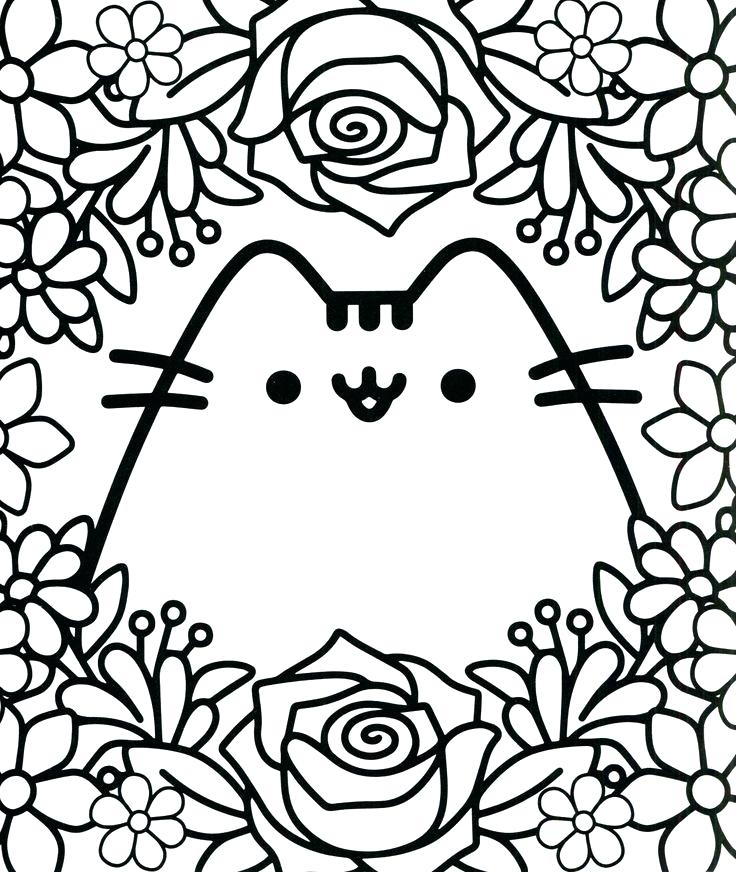 736x872 Kawaii Coloring Pages Cute Cat Coloring Pages Kawaii Disney