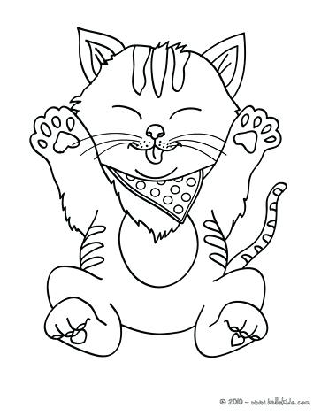 363x470 Cute Kitten Coloring Pages Free Printable Cat Color Pages