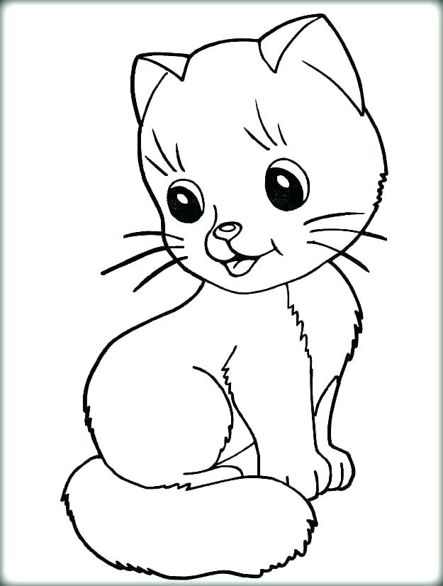625x826 Cute Kitten Coloring Pages Free Printable Coloring Pages Flowers