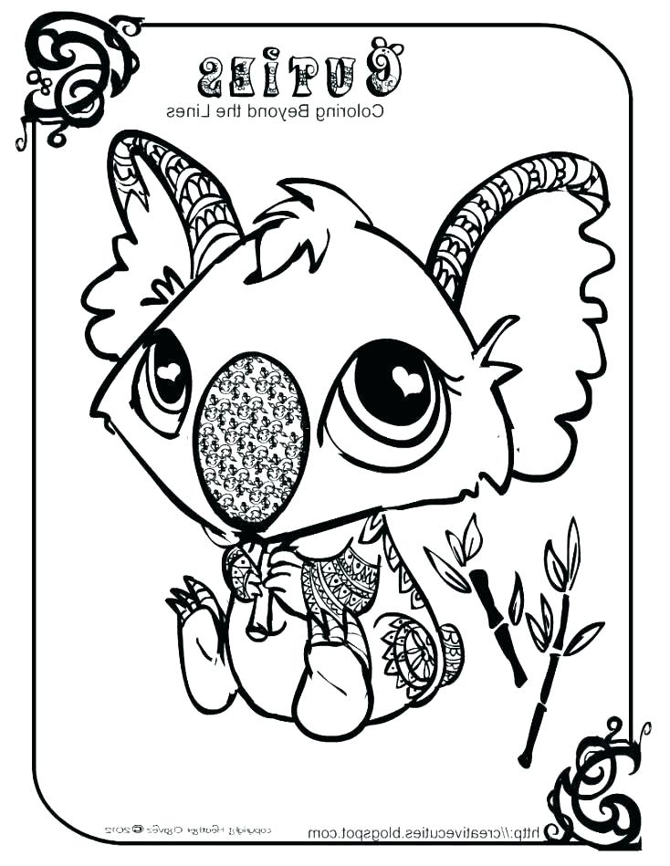734x949 Koala Coloring Pages Koala Coloring Pages Best Koala Coloring