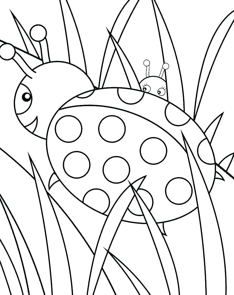 780x981 Cute Ladybug Coloring Pages Shippa.co