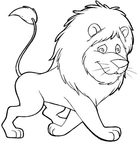 456x481 Growth Coloring Picture Of A Lion Printable Pages Me Sporturka