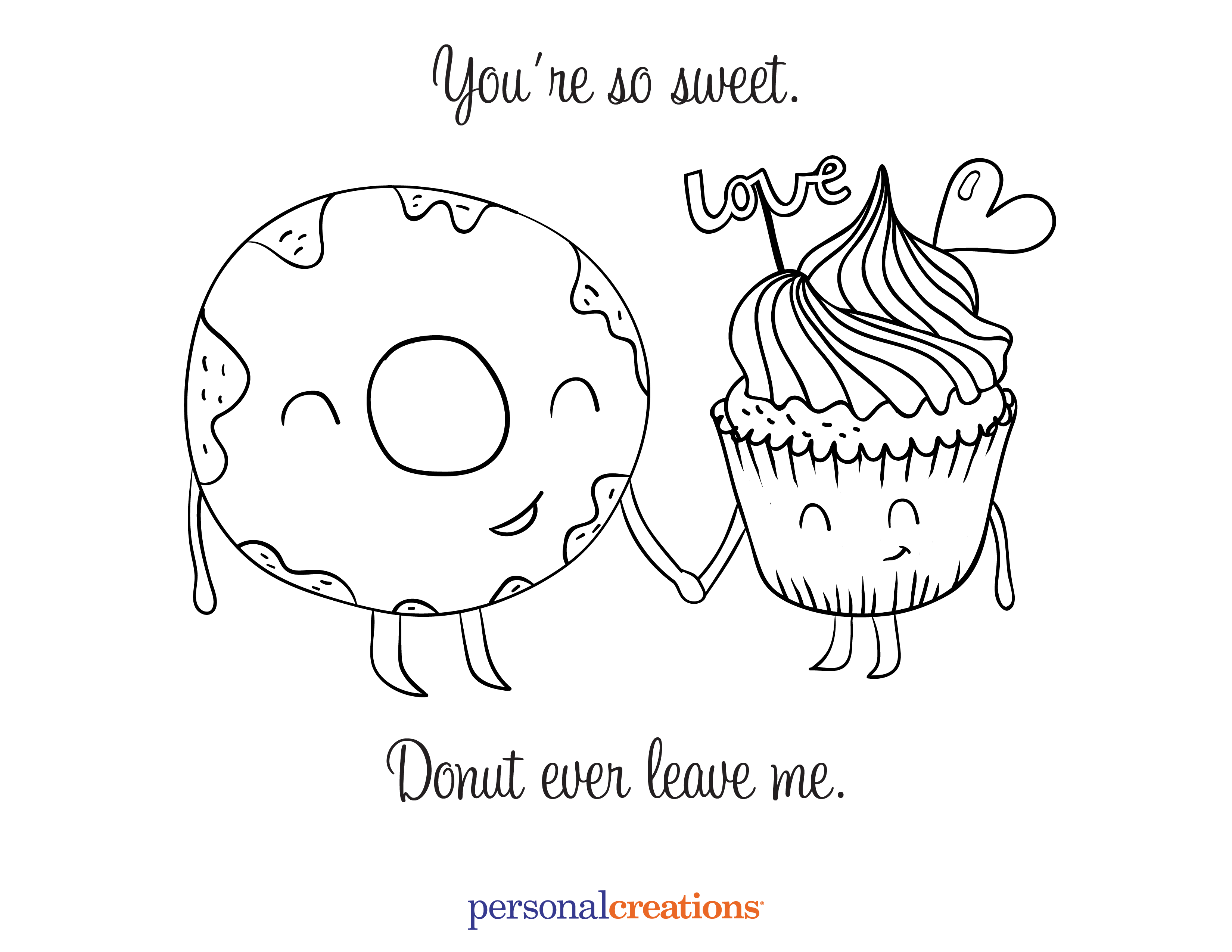 Cute Love Coloring Pages To Print