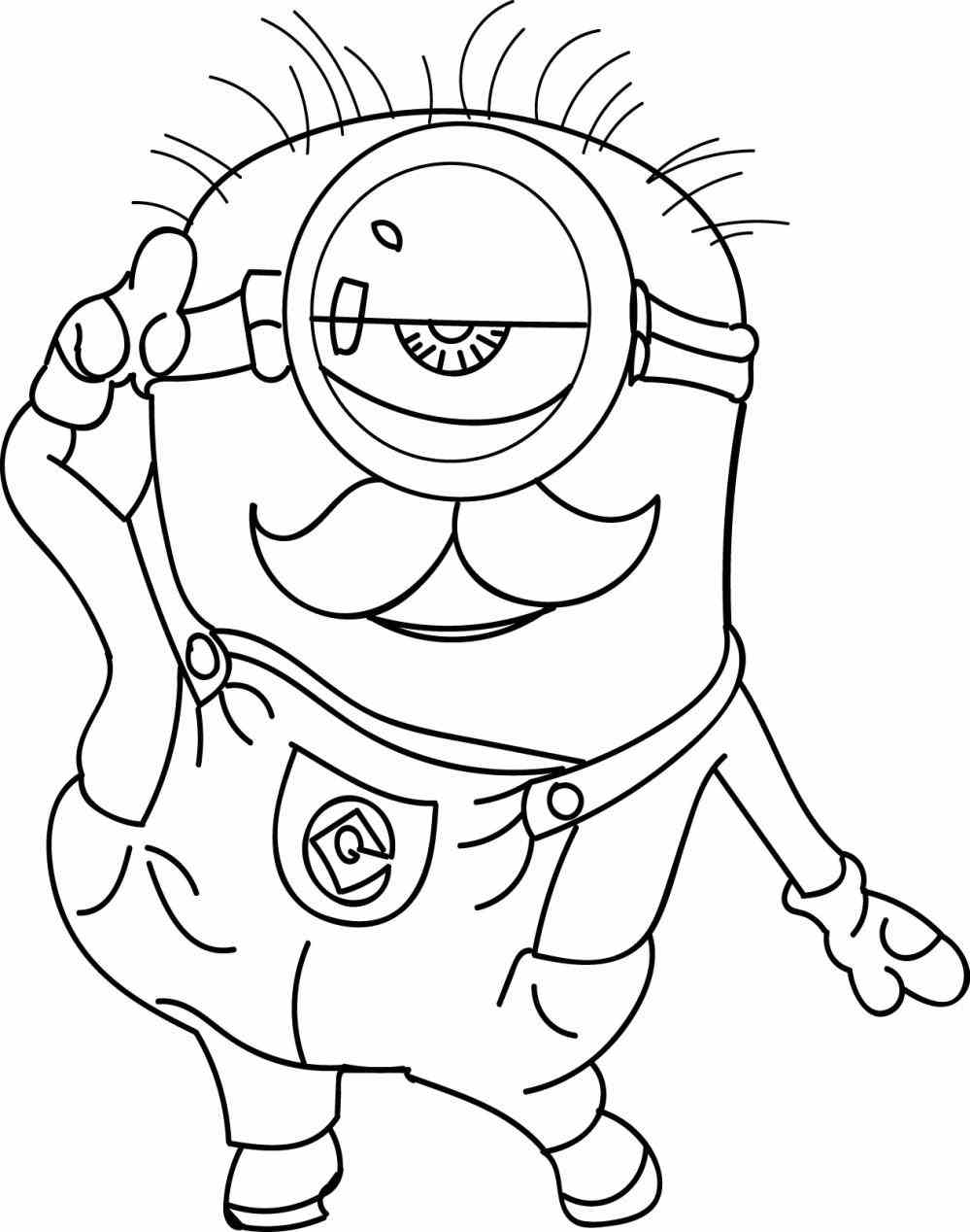 999x1268 Minions Coloring Pages Banana Web Coloring Pages