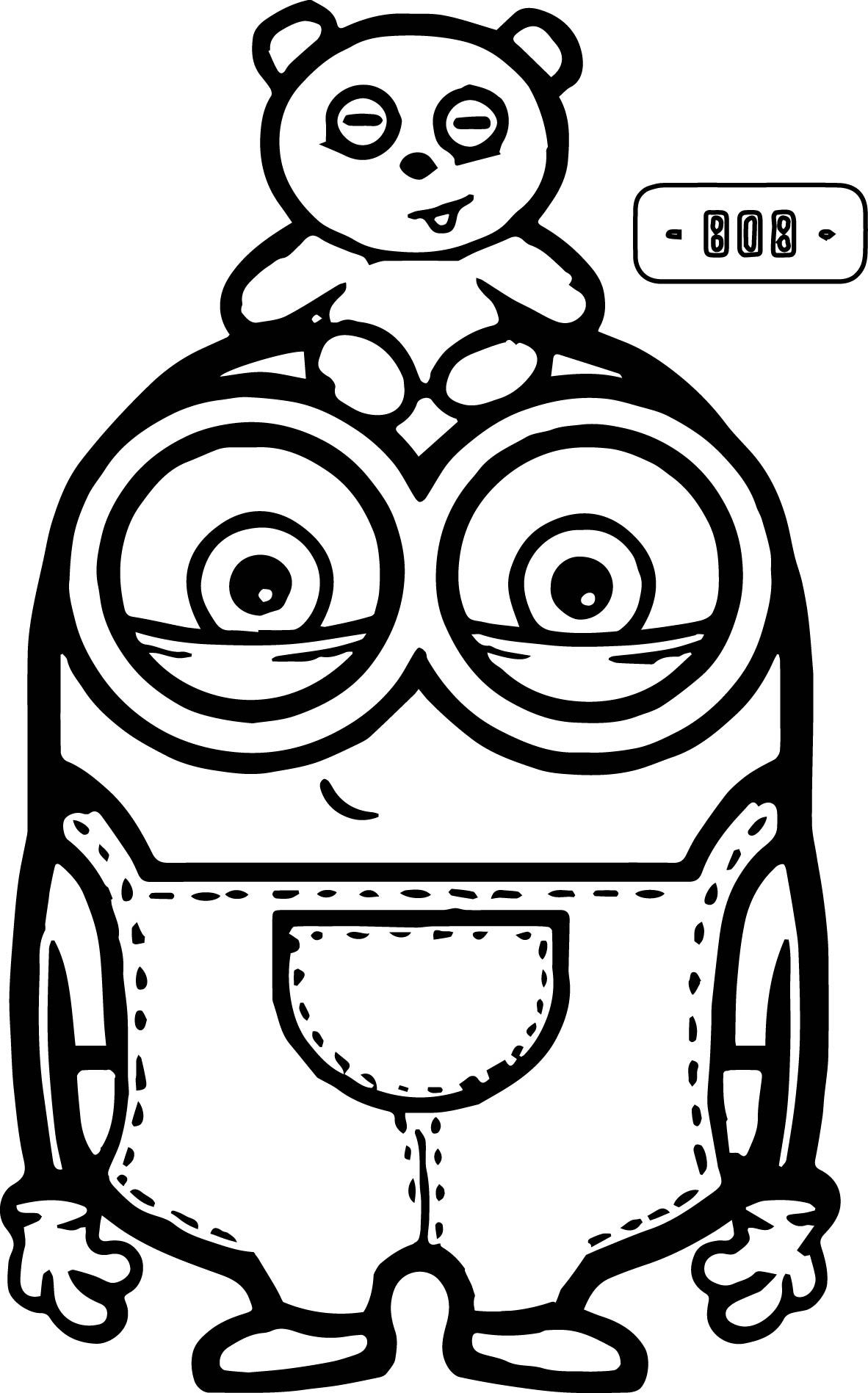 1182x1897 Cute Bob And Bear Minions Coloring Page Bobs, Bears And Woodburning