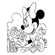 230x230 Cute Minnie Mouse Coloring Pages Gallery Of Art Minnie Mouse