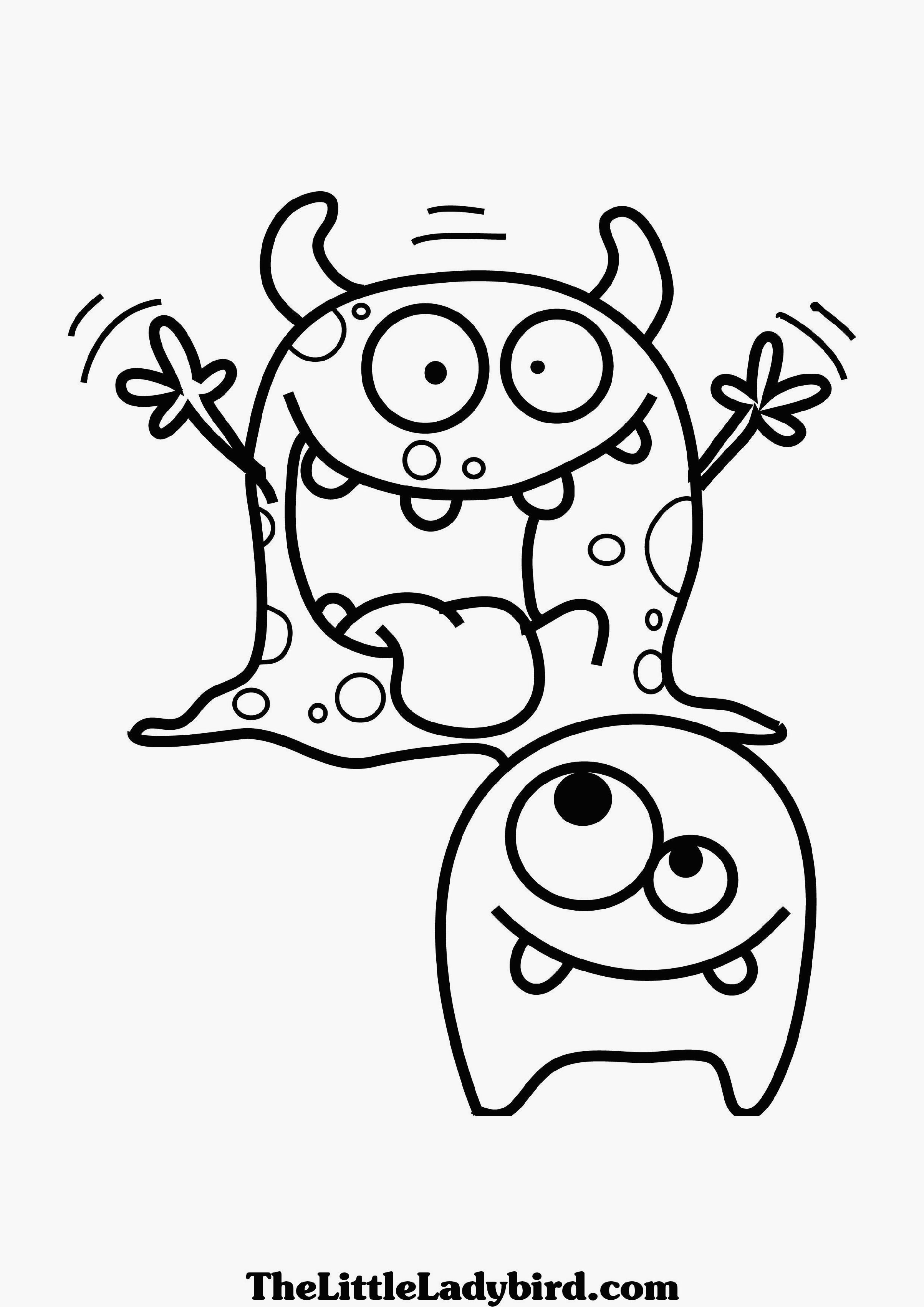 2406x3403 Monster Coloring Pages Faba Monster Coloring Page Cute Coloring