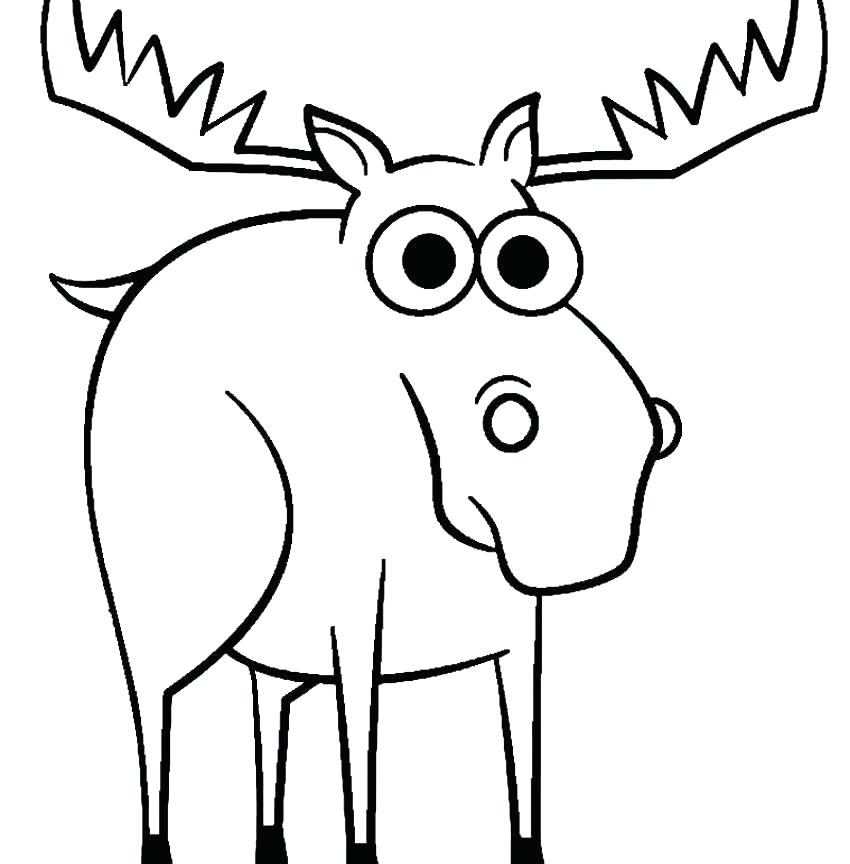 850x864 Moose Coloring Pages Moose Coloring Pages Elk Coloring Pages Moose